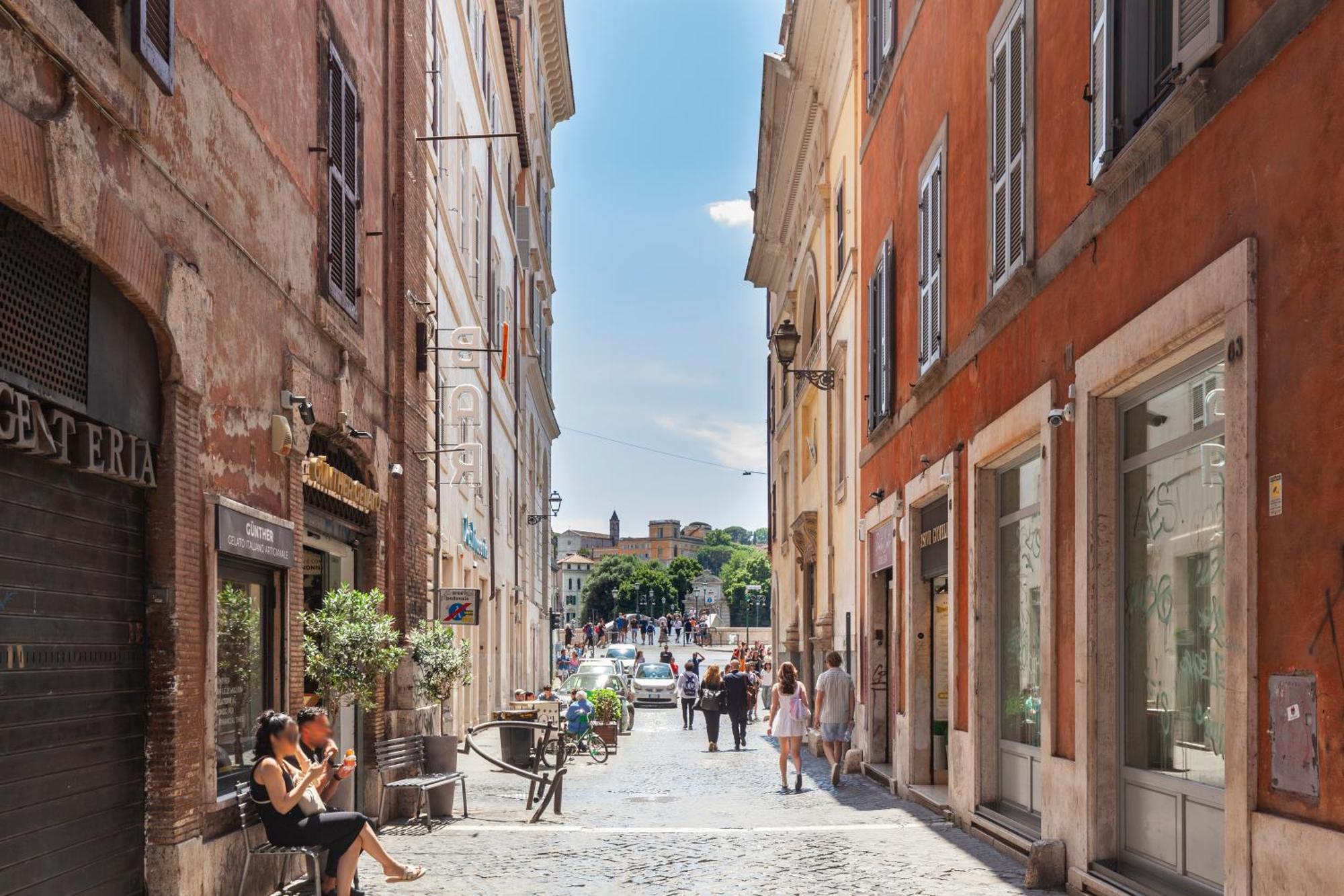 Splendid Apartment Trastevere Rome Bagian luar foto