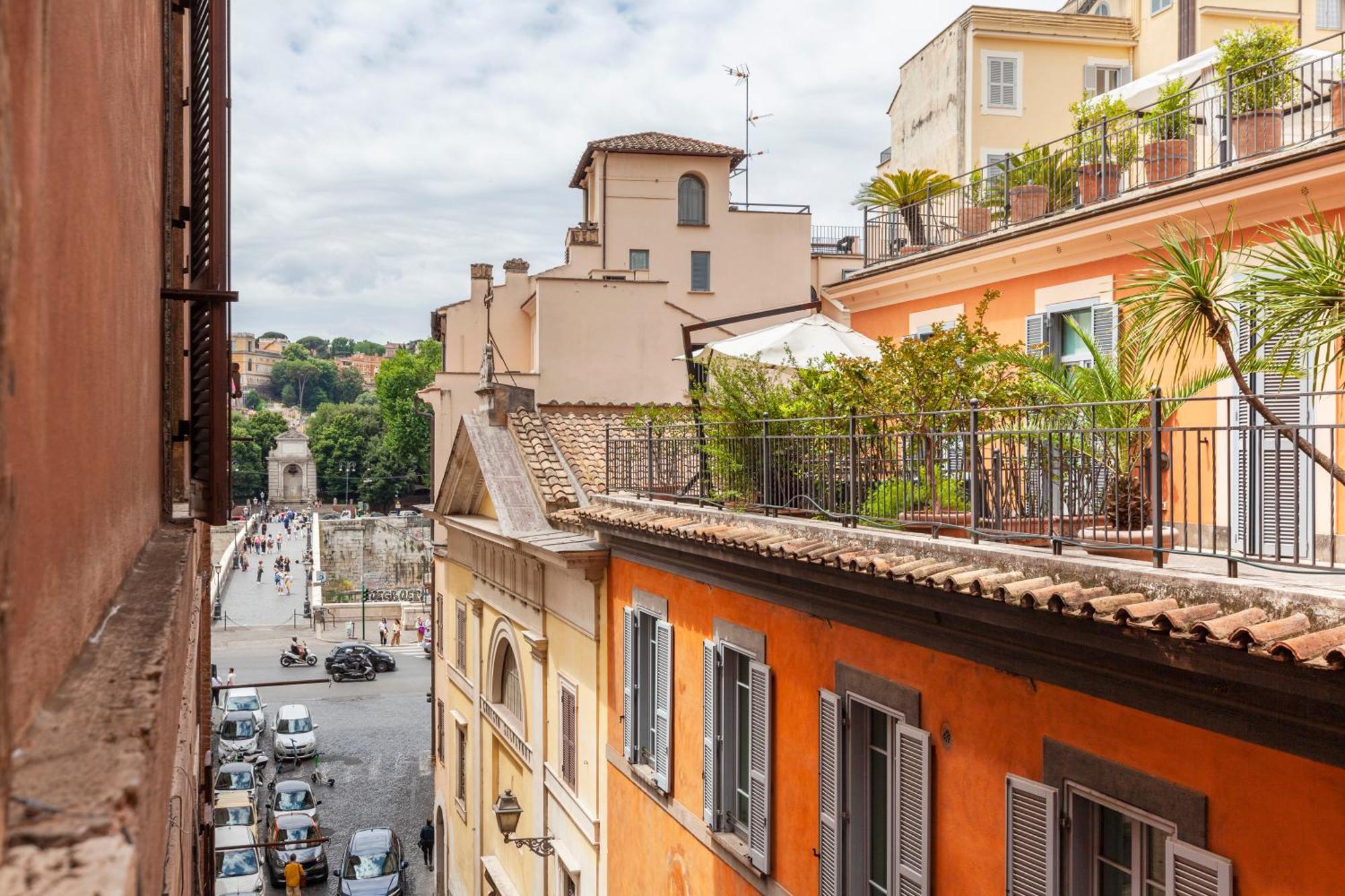 Splendid Apartment Trastevere Rome Bagian luar foto